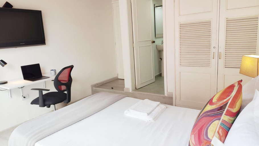 Bedroom 2, Suite Privada Bano & Balcon - Bogota Norte - Fast WiFi 1, Santafé de Bogotá