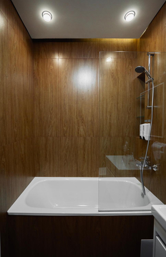 Bathroom 2, Q Apartment, Almaty