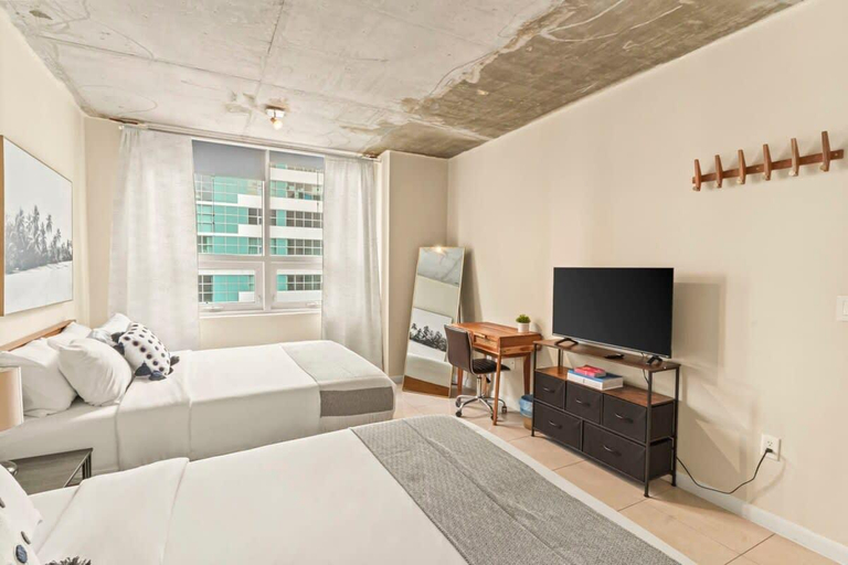Bedroom 2, Urban Retreat, Pool and steps to Midtown Shops, Miami-Dade