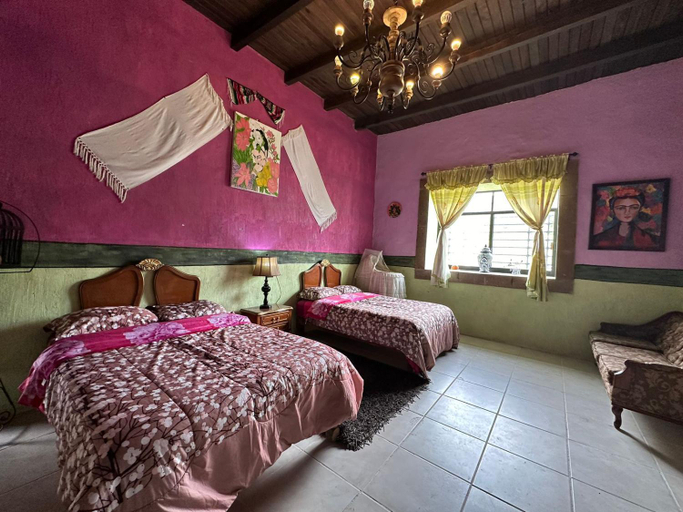 Bedroom 2, Hacienda Los Girasoles Siglo XVIII, Huichapan