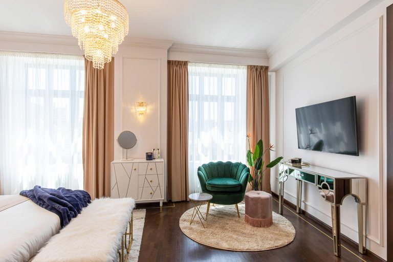 Bedroom 2, Old Town One Bedroom Apartments, Municipiul Bucuresti