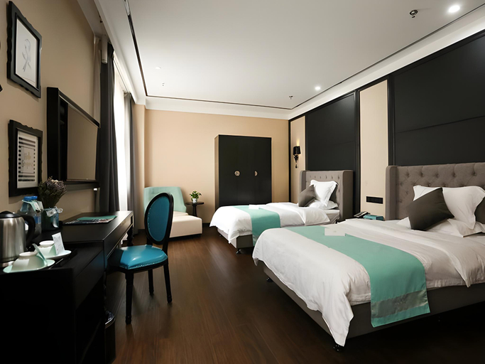Bedroom 2, Xana Hotelle Lianyungang Xugou Bathing Sea-Food Inn, Lianyungang