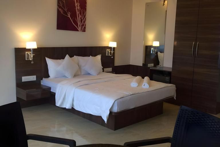 Bedroom 2, Rainforest Resort & Spa - Valley View Resort, Satara