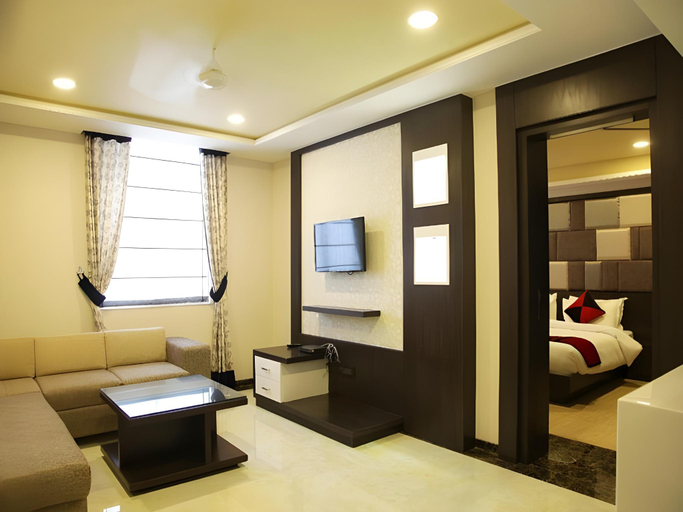 Bedroom 3, Hotel Crystal Park, Ajmer