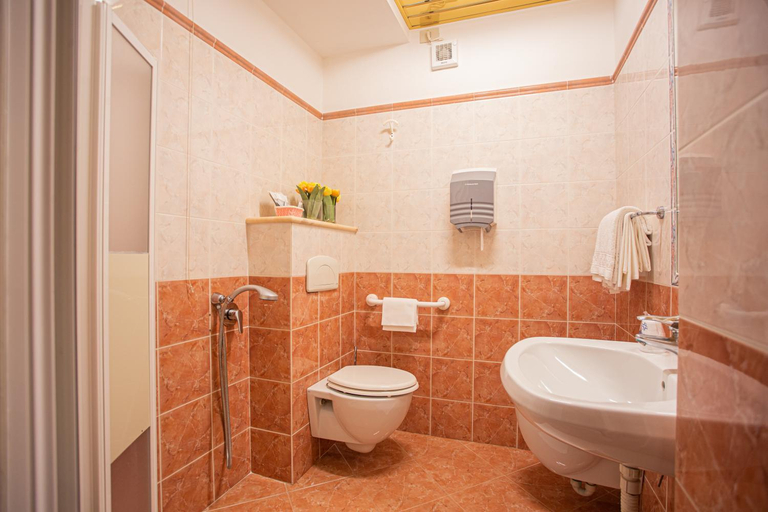 Bathroom, Hotel Villa Verde, Perugia