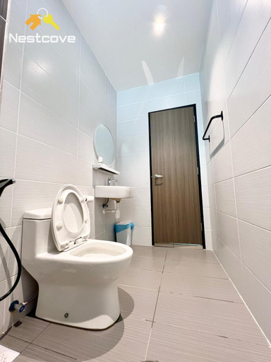 Bathroom 4, Novo 8 Residences & Suites AQUA Pool by Nestcove, Malacca City