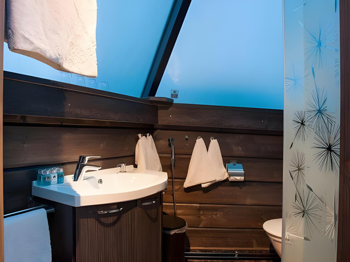 Bathroom 5, Arctic SnowHotel & Glass Igloos, Lapland