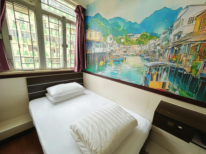Bedroom 3, National Inn, Kowloon