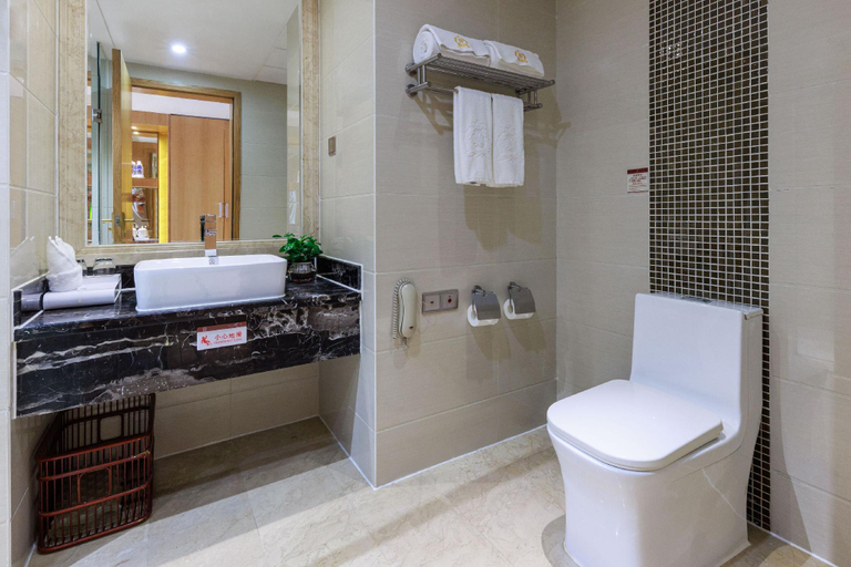 Bathroom 5, Dongguan South Grand China Hotel, Dongguan