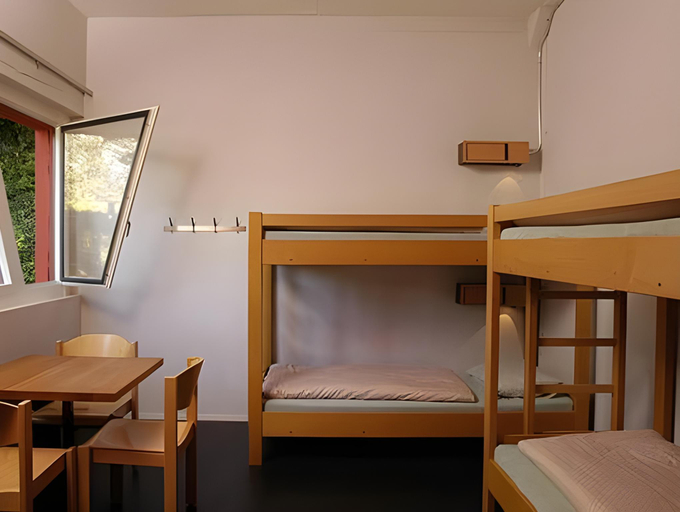 Bedroom 3, Baden Youth Hostel, Baden