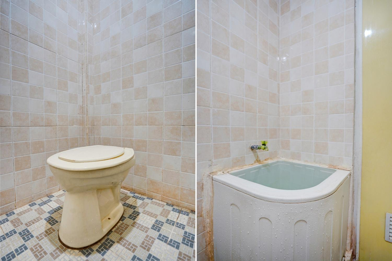 Bathroom, Hotel O Senja Syariah, Gresik