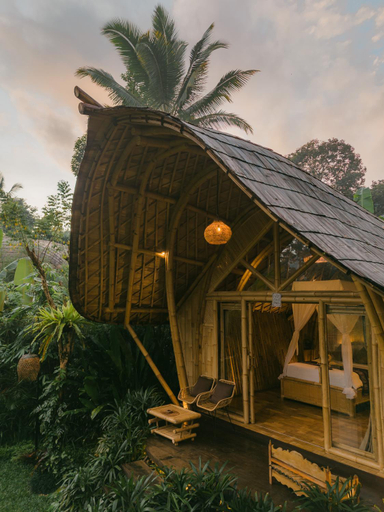 Exterior & Views 2, Arcada Bali Bamboo House, Karangasem