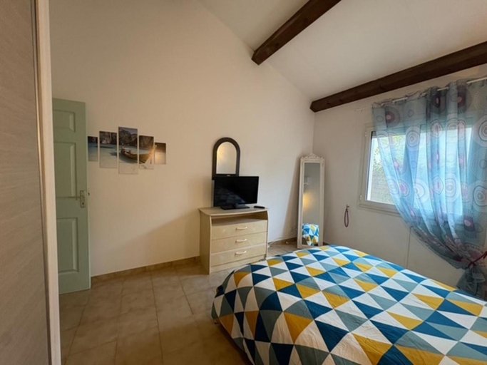 Bedroom 3, VILLA tous conforts avec Piscine privee et acces Plage, Haute-Corse