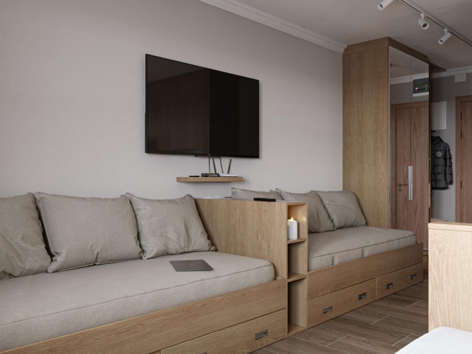 Bedroom, Xenon Apartments, Raška