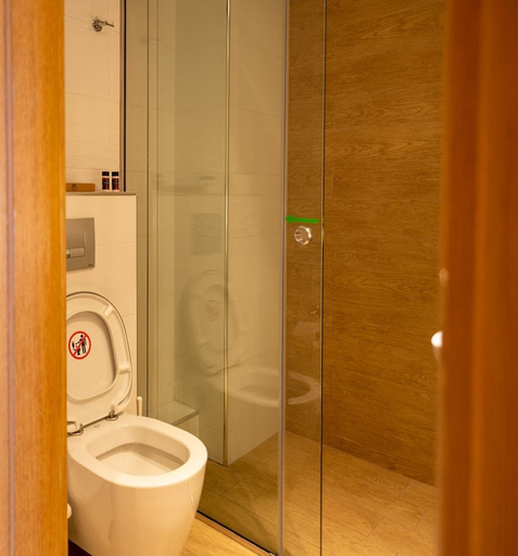 Bathroom 5, Malia Bay Beach Hotel & Bungalows, Crete