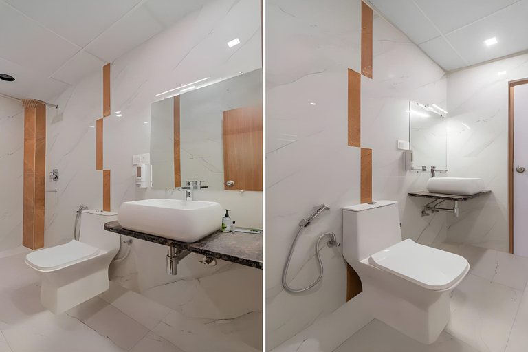 Bathroom 3, Treebo Heaven Grand Ayodhya, Faizabad