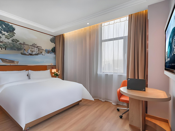 Bedroom 2, Vienna Hotel (Linyi City Center Suhe), Linyi