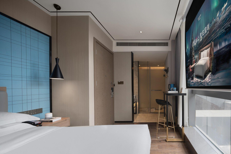 Bedroom 2, Echarm Hotel Changsha High-speed Railway South Station East Square, Changsha