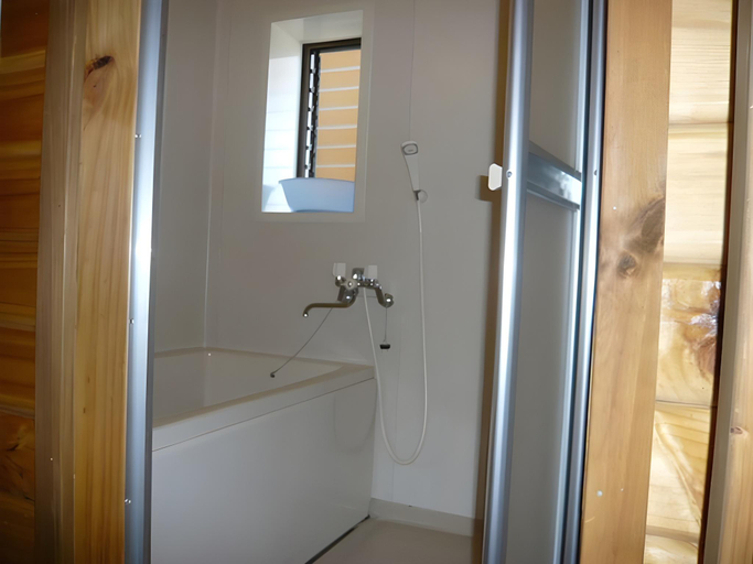 Bathroom 2, Hakuba Happo Log Chalets, Hakuba