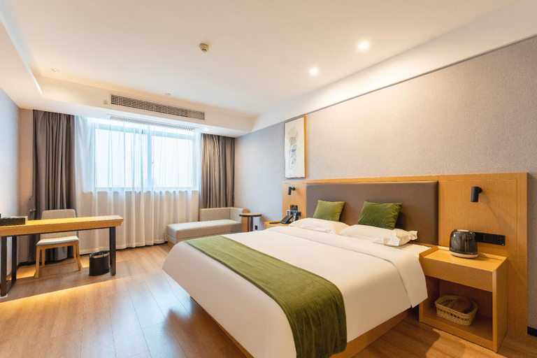 Bedroom 2, Green Tree Inn Anhui Suzhou Evergrande, Suzhou