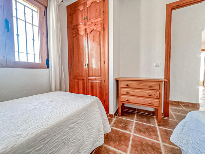 Bedroom 5, Stunning Private Villa with Sea Views, Pool, and Sun-Drenched Terrace, Málaga
