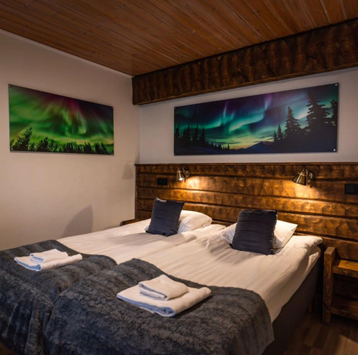 Bedroom 2, Naverniemi Holiday Center, Lapland