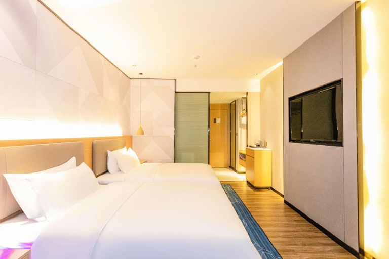 Bedroom 2, Borrman Hotel Yulin 1st People's Hospital Qingwan River, Yulin