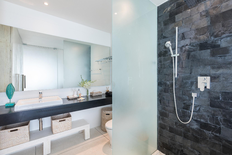 Bathroom 4, VILLA ATLANTIS 6 - DELUXE 2BR, SEA VIEW, POOL, Ko Samui