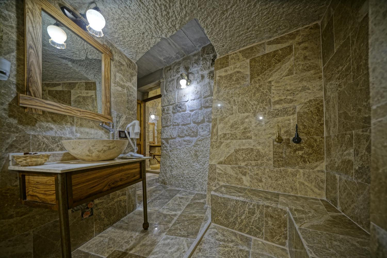 Bathroom 4, Cappadocia Cave Lodge, Nevşehir