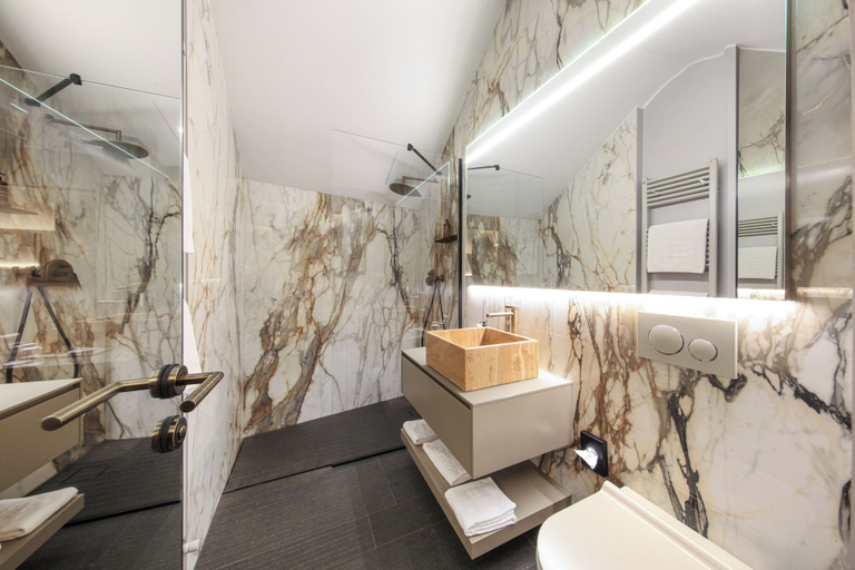 Bathroom 3, Binario 934 Smart Hotel, Locarno