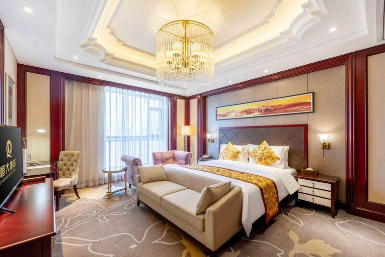 Bedroom, Evergrande Hotel Shuangyashan, Shuangyashan