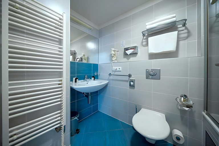 Bathroom 3, Hotel Ehrlich, Praha 8