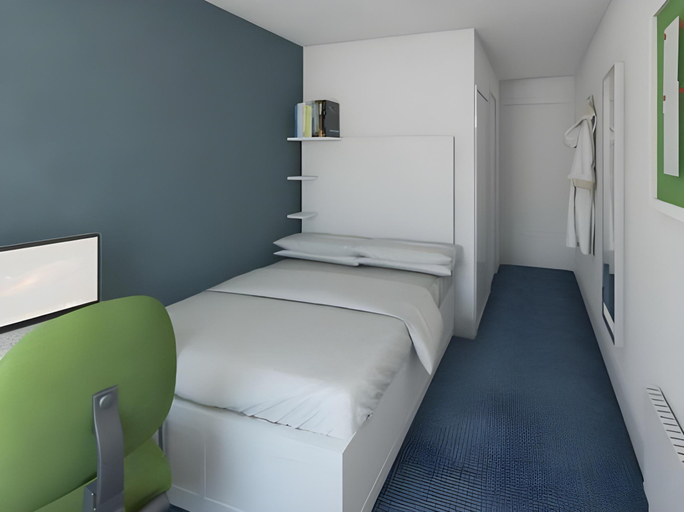 Bedroom 3, Destiny Student – Shrubhill (Campus Accommodation), Edinburgh