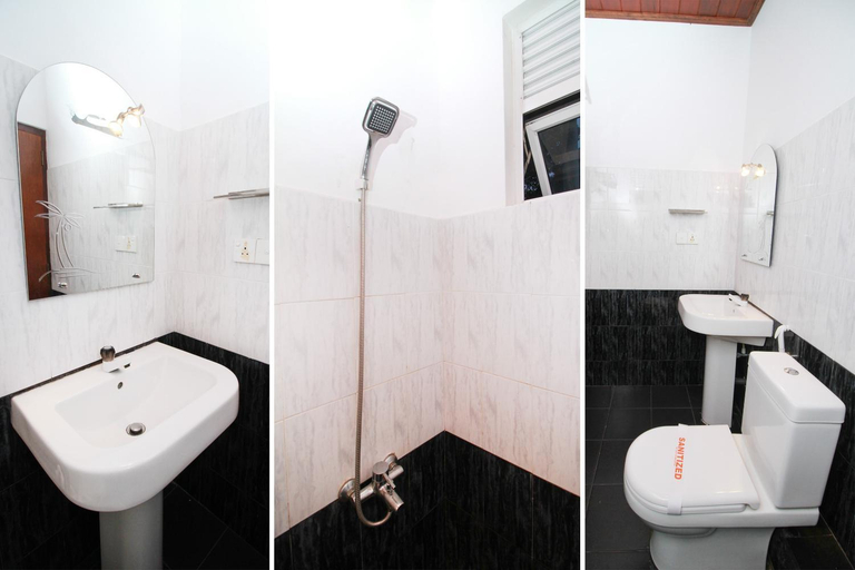 Bathroom 3, Hotel Aradhana, Galle Four Gravets