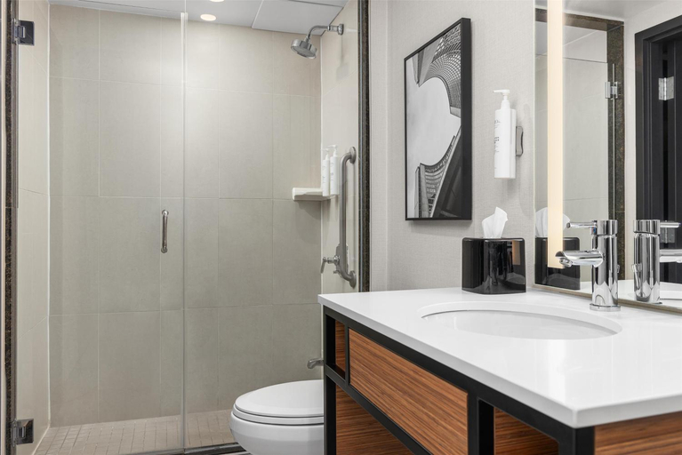 Bathroom 5, Hilton Garden Inn Toronto Airport, Peel