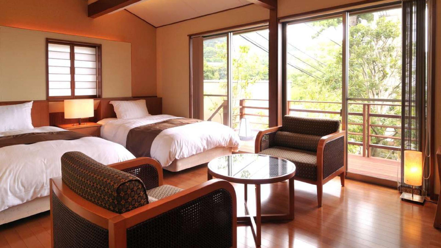 Bedroom 3, Atami Taikanso Hotel, Atami