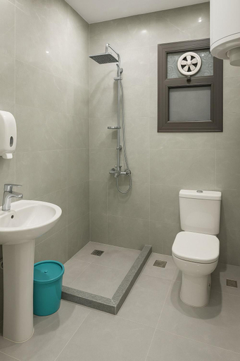 Bathroom, Cozy Chalet by the Sea, Al-Manasrah