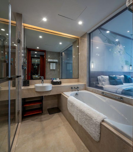 Bathroom, Stone Forest International Hotel, Qujing