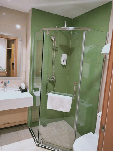 Bathroom 4, Greentree Inn Jining Wenshang County Guangchang Ro, Jining