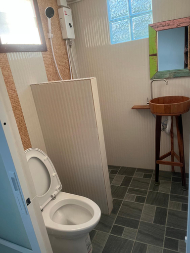 Bathroom 3, Sangkaset Resort, Prachantakham