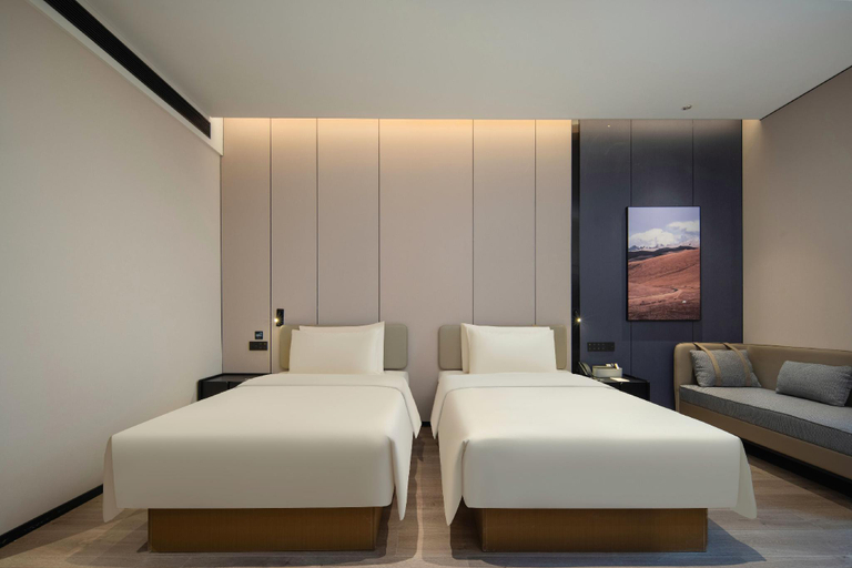 Bedroom 2, Atour Hotel Foshan Shunde Qinghui Garden, Foshan