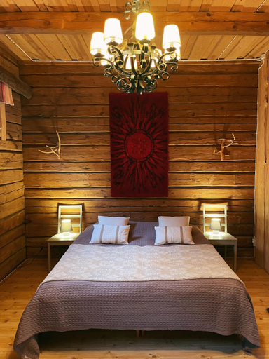 Bedroom 3, Tarina-Aho Resort, North Karelia
