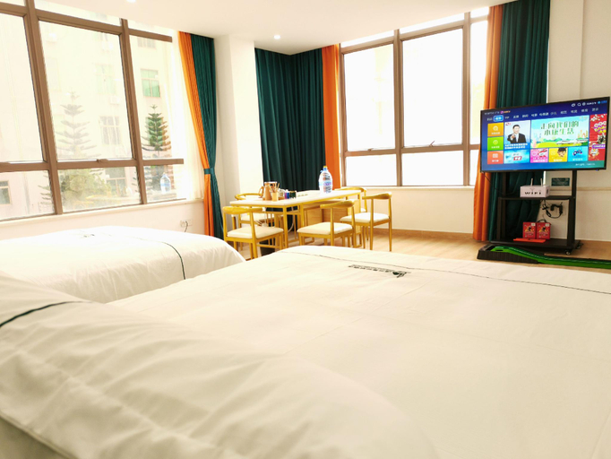 Bedroom 2, Bolman International Hotel, Meizhou