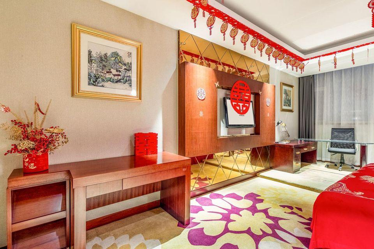 Bedroom, Rezen Hotel Taiyuan Wanda Plaza Yunding, Taiyuan