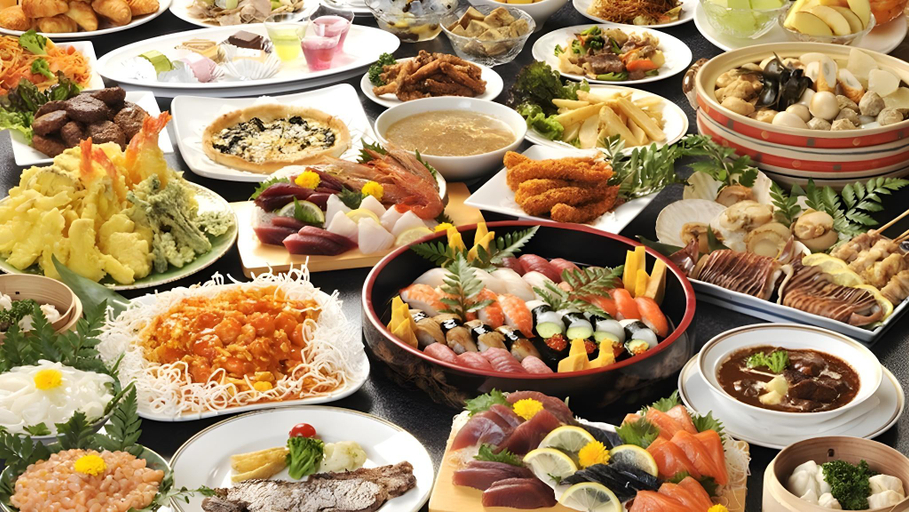 Food & Drinks 5, Ryugujo Spa Hotel Mikazuki Fujimitei, Kisarazu