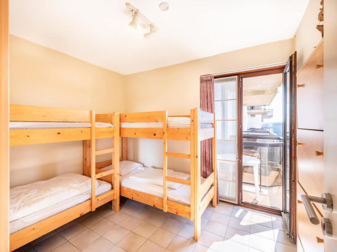 Bedroom 3, Apartment by Belgian Coast with Sea Views, West-Vlaanderen