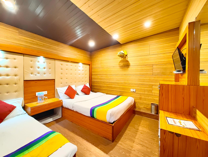 Bedroom 2, Goroomgo Flatties Mall Road Nainital, Nainital