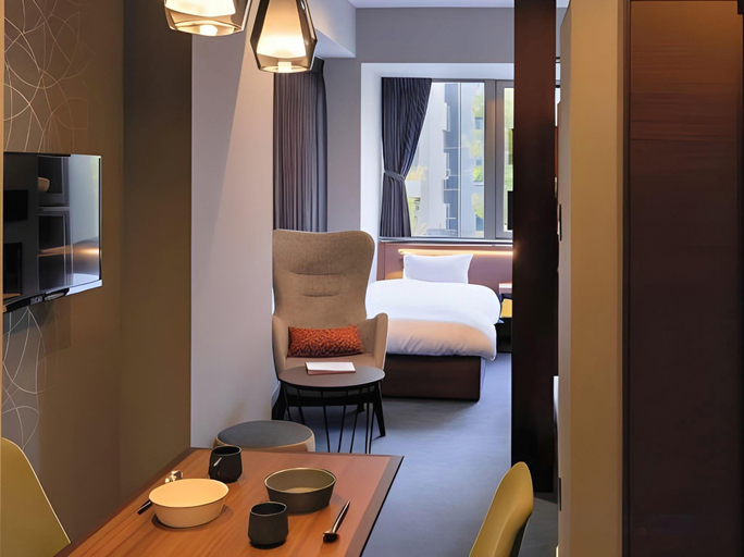 Bedroom 3, COCOSHUKU Shinjuku-Hanazono, Shinjuku
