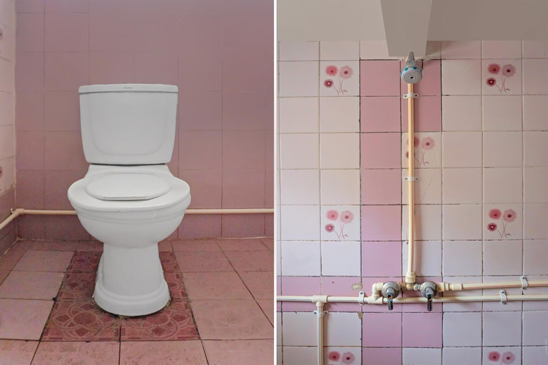 Bathroom 4, Hotel O Azeela Kost Syariah, Banjar
