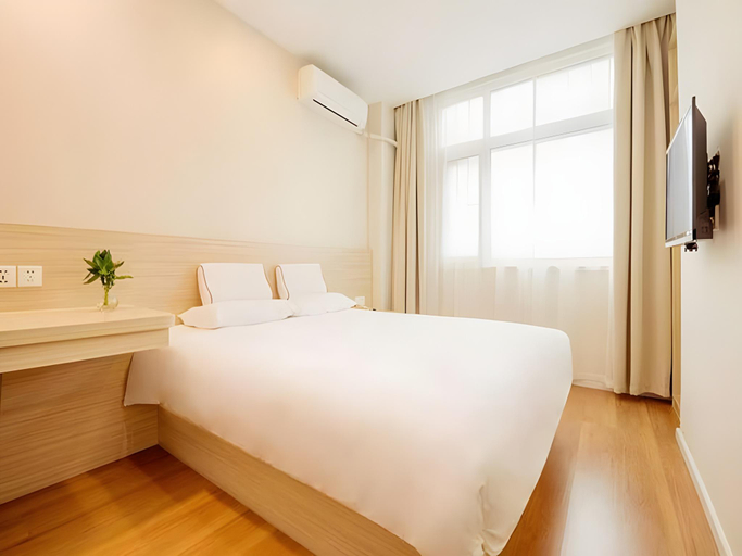 Bedroom 2, Thank Inn Hotel He'nan Jiaozuo Liberated District Democracy Road, Jiaozuo